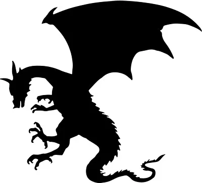 Dragon Vinyl Decal Sticker Dungeons Fairytale Medieval Sci-Fi Fantasy   • $4.31