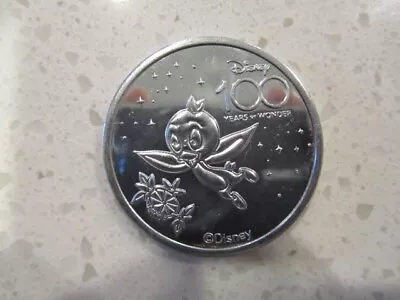 NEW Disney World ORANGE BIRD 100 Years Of Wonder Medallion Token + Free Gift • $10.75