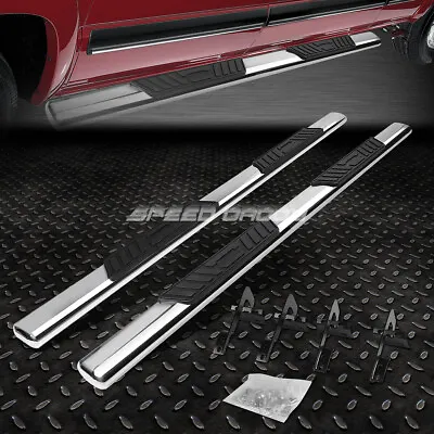For 04-08 Ford F150 Super Cab 5  Chrome Oval Side Step Nerf Bar Running Boards • $146.88
