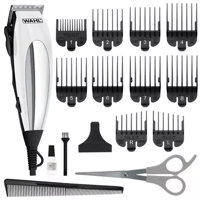 Wahl WA9305-5612 WAHL Easy Hair Cutting Clipper Home Kit With 16-Piece & Corded • $29