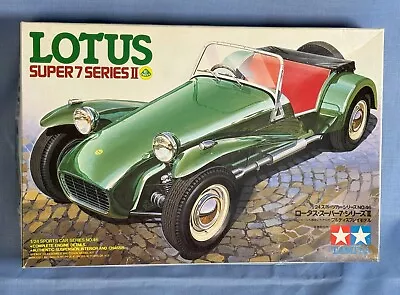 Tamiya 24046 Lotus Super 7 Series II Sports Car Plastic Model Kit Scale 1/24 • £23.99