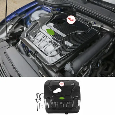 $172.15 • Buy For VW Golf MK8 2020-2021 Carbon Fiber Car Front Engine Hood Bonnet Cover 1PCS