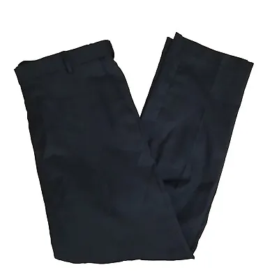 Mens Dress Pants 35x32 Black Stafford Mint • $14.94