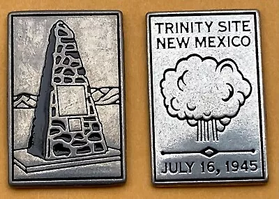 TRINITY SITE NEW MEXICO ATOMIC BOMB OPPENHEIMER Special Medallion 1945 WW II • $7.95