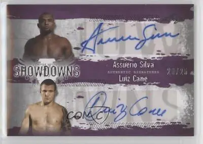 2010 Leaf MMA Showdowns Dual /25 Assuerio Silva Luiz Cane Rookie Auto RC • $6