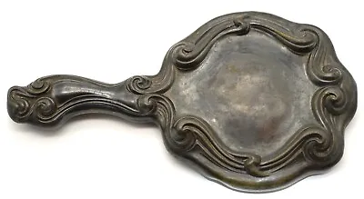 Antique Art Nouveau Hand Mirror Quadruple Silverplate Vanity Vintage • $12.75