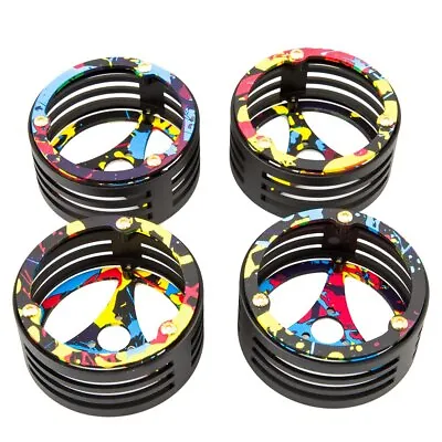 Rhino Colorful Aluminum 2.2 Inch LightWeight RC Car Crawler Wheel Pro MOA Shafty • $36.09