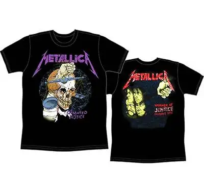 METALLICA T-Shirt Harvester Of Sorrow Damaged Justice New  S M L XL XXL • $25.95