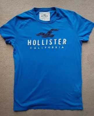 £7.50 • Buy Hollister Blue T-shirt Size S