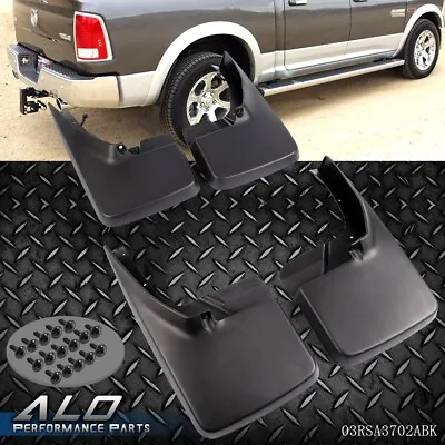 Splash Guards Mud Flaps Mudflaps Fit For Dodge Ram 1500 2500 3500 2009-2018 2015 • $26.70