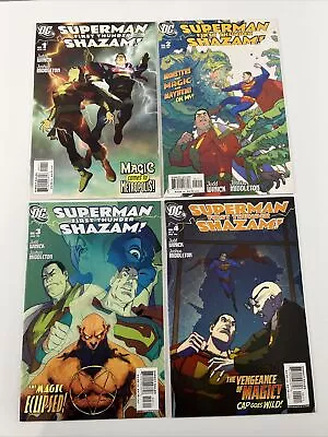 Superman Shazam! First Thunder #1-4 Complete Set DC Comics (2005) • $11.99