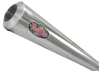 VooDoo Polished Megaphone Muffler For VooDoo Sidewinder Exhausts • $367.95