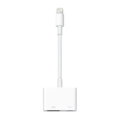 Genuine Apple Lightning To Digital AV HDMI TV Adapter Cable For IPhone & IPad • £33.99