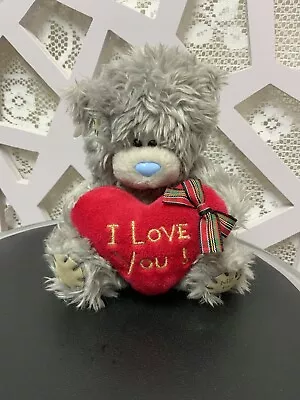 Me To You Bear Gift Tatty Teddy I Love You Red Heart Grey Toy 13cm • £5.50