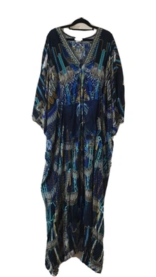 $260 • Buy CAMILLA Dripping In Deco Split Sleeve Kaftan With Hardware