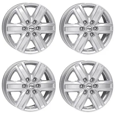 4 Rial Wheels Transporter 7.0Jx17 ET22 6x1143 SIL For NISSAN Navara NP300 Navar • $1587.10