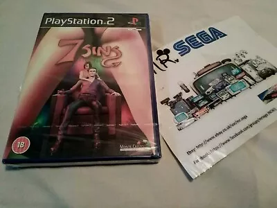 7 SINS For PLAYSTATION 2 RARE & HARD TO FIND / UNOPENED / UK VERSION • £74.99