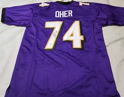 Michael Oher  Blindside  Signed Custom Jersey Auto Autograph Certified JSA  XL • $89.99