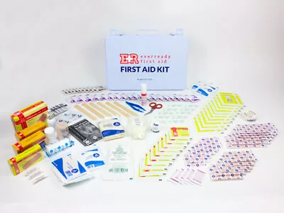 First Aid Kit 50 Person Metal Case • $39.95