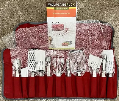 Wolfgang Puck 12 Piece Prep And Garnish Utensils Kitchen Set With Carry Bag • $15