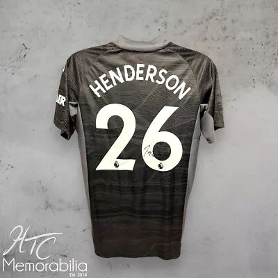 Dean Henderson Manchester United 21/22 Signed Goalkeeper Shirt COA • $110.98