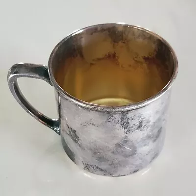 Vintage Oneida Silversmiths Silver Plate Baby Child's Cup • $16.44