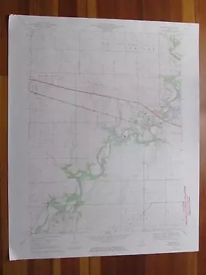 Mahomet Illinois 1971 Original Vintage USGS Topo Map • $34.95