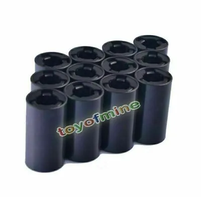 12 Pcs New Cell Battery Adaptor Converter Case AA To C Size Battery Holder Case • $7.98