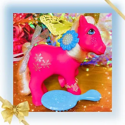 ❤️My Little Pony G1 MLP VTG European Exclusive Snowflake UK/Euro Pink REFURB❤️ • $70
