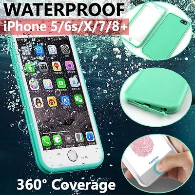 Waterproof Dirt Proof Tough Case Cover For IPhone 11 Pro Xs Max XR 8 Plus 7 6S 5 • $13.41