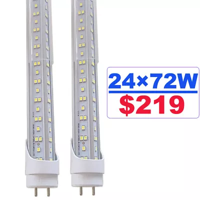 T8 4FT LED Tube Light Bulbs 4 Foot LED Shop Light Bulb G13 Bi-Pin 6500K 24PACK • $219.92