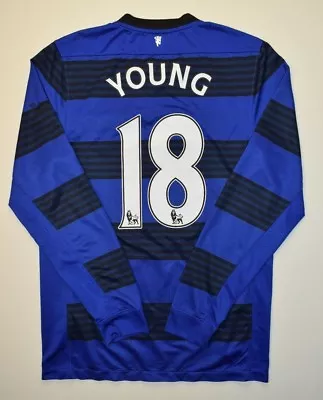 Young Manchester United Jersey 2012 2013 Third S Shirt Long Sleeve Nike Ig93 • $50.14