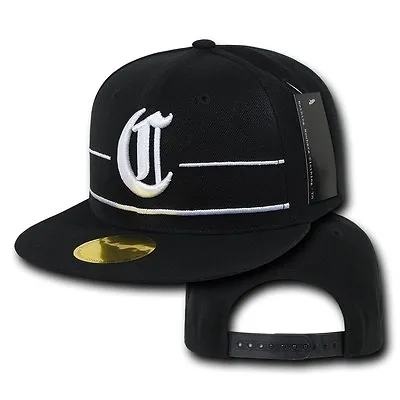 Black Compton Vintage Embroidered Hip Hop Flat Bill Snapback Snap Back Cap Hat  • $16.95