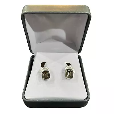 VAN DELL Sterling Silver Stone Earrings • $28