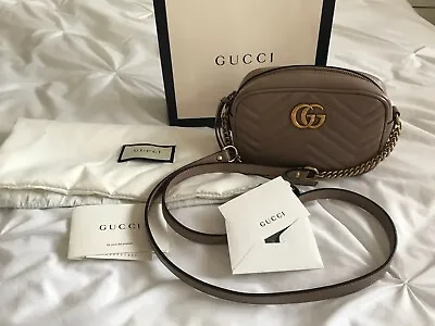 $1388 • Buy Gucci Marmont Mini Matelassé Bag