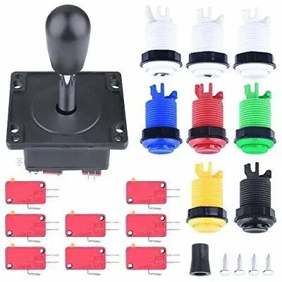 Joystick + 8 Buttons JAMMA Parts Bundles Kit Set For Multicade MAME Arcade Game • $25