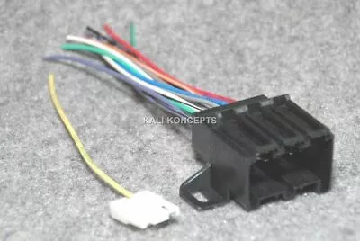 $6.99 • Buy Radio Wiring Harness Adapter With Butt Connectors (BIN #1677-1)