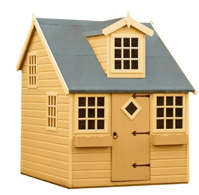 £889.94 • Buy 8x6 CHILDRENS PLAYHOUSE GARDEN COTTAGE WENDY HOUSE BUNK DORMA LADDER WOODEN WOOD