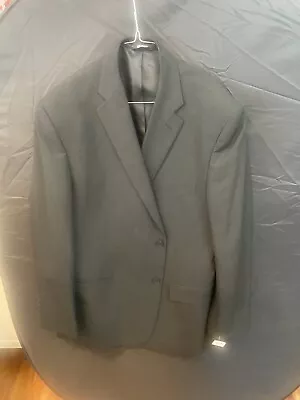 Vintage Haggar Mens 42R Black Blazer Jacket Sports Coat • $24.99