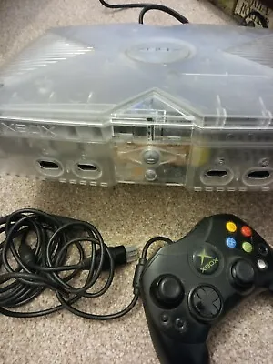 Microsoft Xbox Crystal Console Rare • £79.95