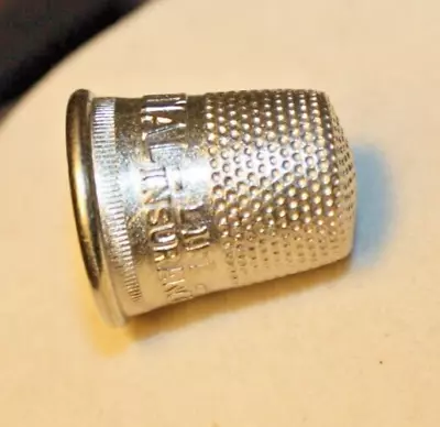 C.1940s Advertising Sewing Thimble  THE PRUDENTIAL - Life Insurance  Metal • $4