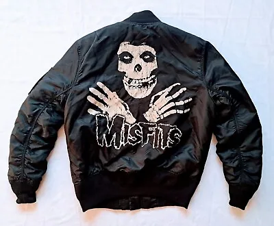 Misfits Bomber Motorcycle Mens Jacket Size M • $150