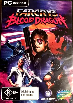 Far Cry 3 PC GAME - Blood Dragon - Rated R18 - Windows Software Australia • $29.95