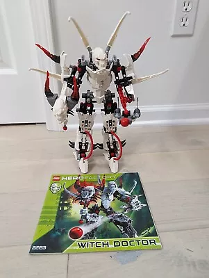 Used Lego Hero Factory Witch Doctor 2283 With Manual • $15