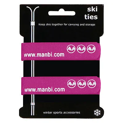 Manbi Pair Of Velcr0 SKI TIES Atomic K2 Head Cable Tidy Luggage Strap 5 Colours • $3.75