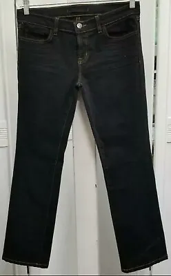 J Brand Cigarette Leg Black Jeans Size 30 Stretch 5-Pocket Made In USA ADORABLE • $14.99