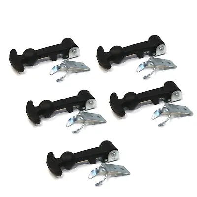 (Pack Of 5) Hood Hold Down Latch Kit With Steel Mount & Rubber Easy Grip Handle • $29.99