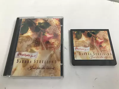 Barbara Streisand Highlights Just For The Record 1992 Pre Recorded MD Minidisc • $31.08