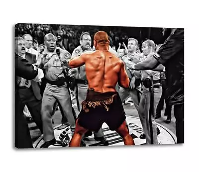 MIKE TYSON JJ2 BOXING GYM CANVAS Wall Art Poster Print 30x20 CANVAS • £29.97