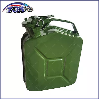 1.32 Gallons Green Practical Can Gasoline Jerry Can Metal Steel Tank Emergency • $27.99